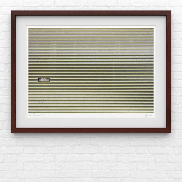Shutter VI, part of the series SHUT! by London based contemporary photography artist David Janos